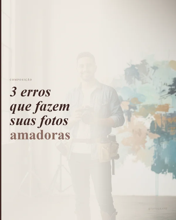 Carrossel: Fotógrafo